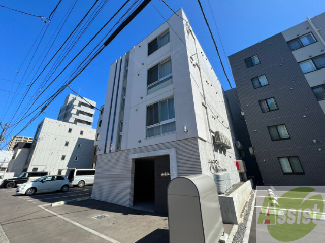 建物外観　札幌市中央区南１４条西「ファランドール幌平橋」