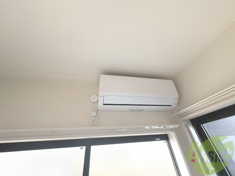 その他設備　エアコンが付いてるので春夏秋冬快適に過ごせます。