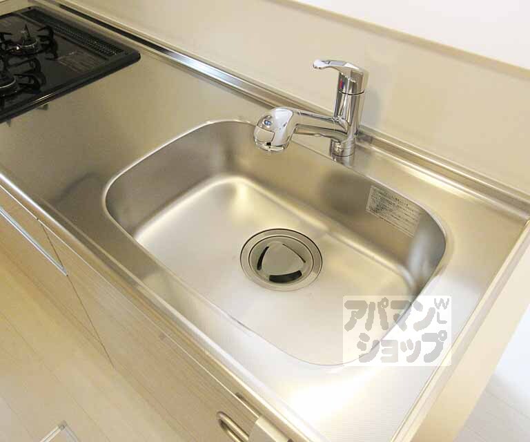 キッチン　大きなシンク