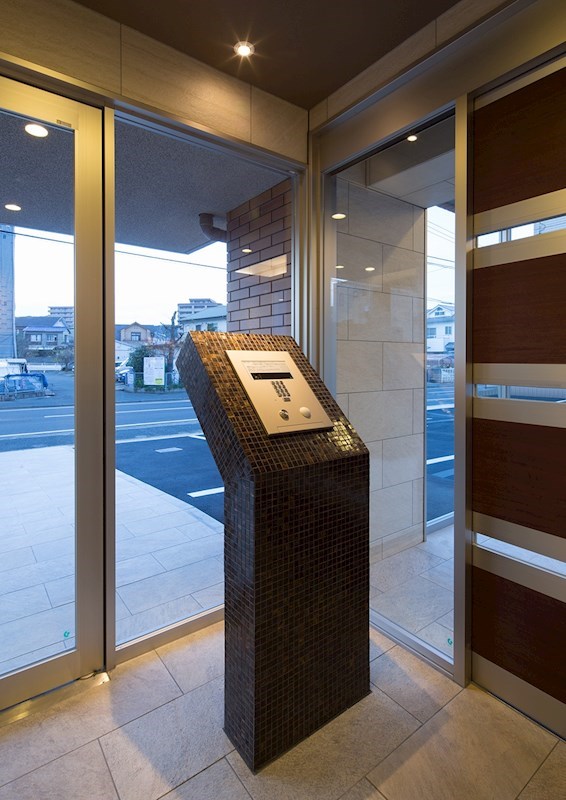 セキュリティ　安心と安全のオートロックです。