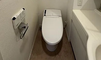 トイレ　※別部屋の参考写真です。