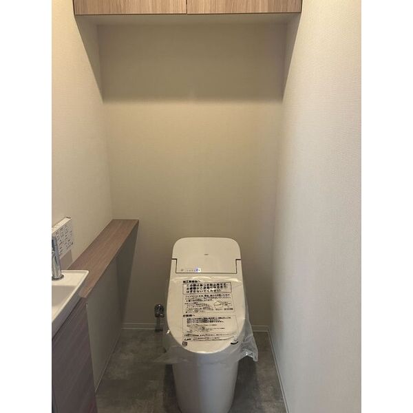 トイレ　タイプ違いの2LDKの号室写真