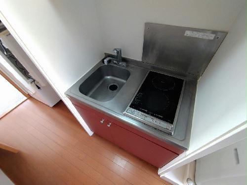 キッチン　シングルレバー設置