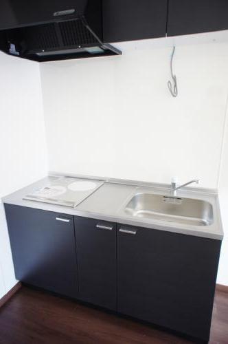 キッチン　お料理の捗る2口IHコンロ