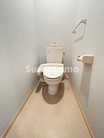 トイレ　ゆったりとした空間のトイレです