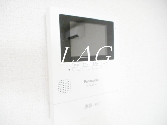 セキュリティ　モニター付きインターフォンです。