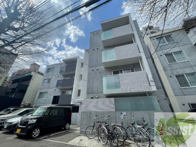 建物外観　札幌市中央区南四条西「ブランシャール円山医大前」