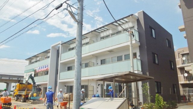 建物外観　全戸南西向きの日当たり良好！！