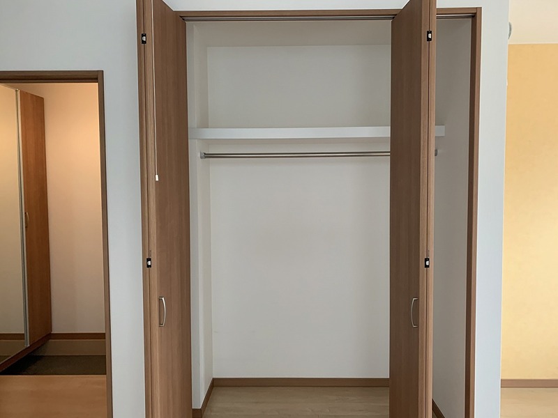 収納　クローゼットの様子