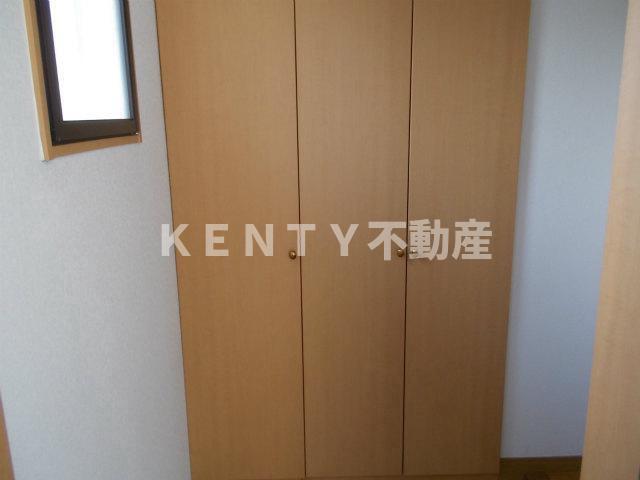収納　収納スペース豊富です