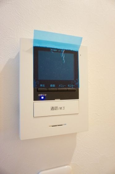 セキュリティ　☆モニター付きインターホン☆