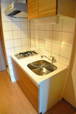 キッチン　エスリード松屋町SOUTH　ガス2口コンロシステムキッチン