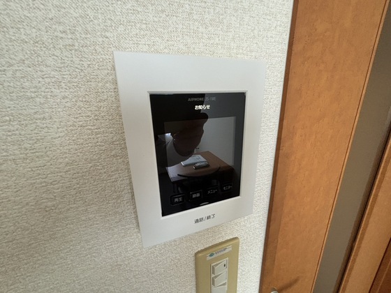 セキュリティ　※別部屋の写真です