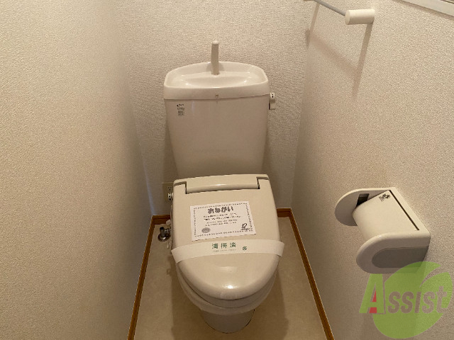 トイレ　シンプルなトイレです。毎日お世話になっています。