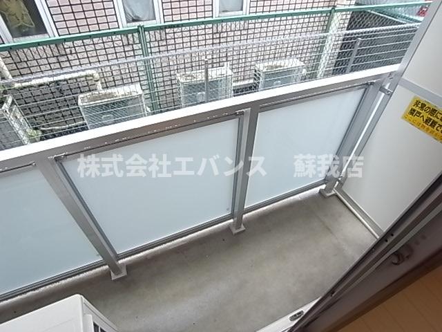 バルコニー　バルコニーがあります