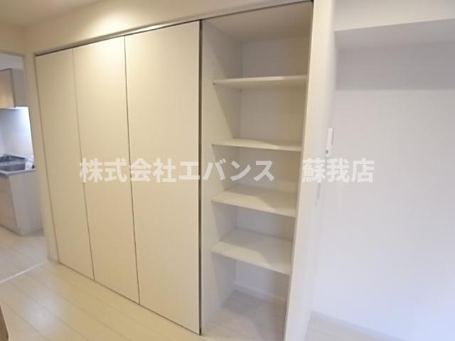 収納　十分な収納スペースがあります