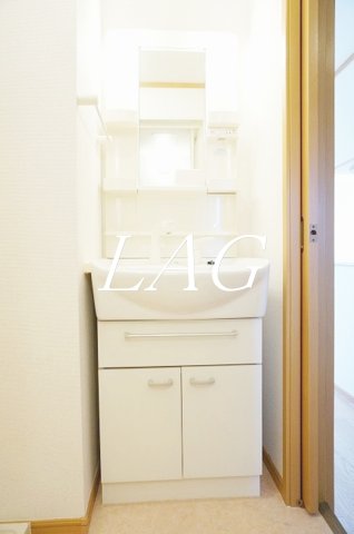 洗面設備　洗面台です。