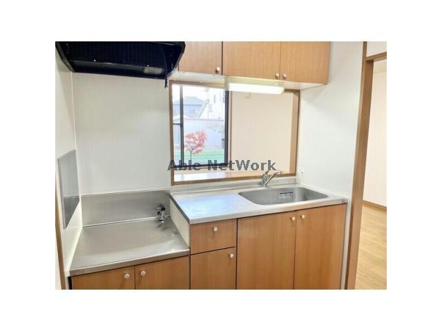 西尾市 2階建 築19年のキッチン写真
