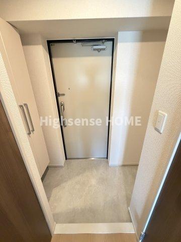 玄関　明るい玄関です