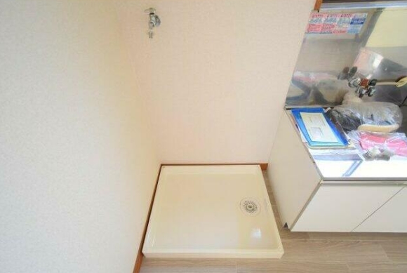 洗面設備　室内洗濯機置場☆
