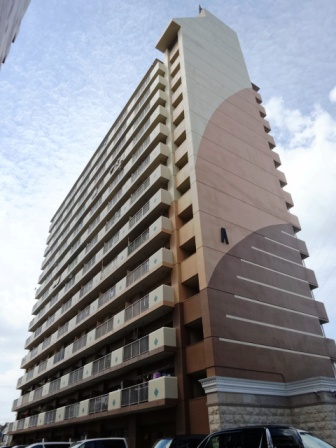 建物外観　生島リバーサイドマンションA棟