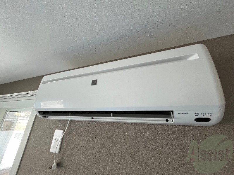 その他設備　エアコンがありますので夏でも快適に過ごせます！