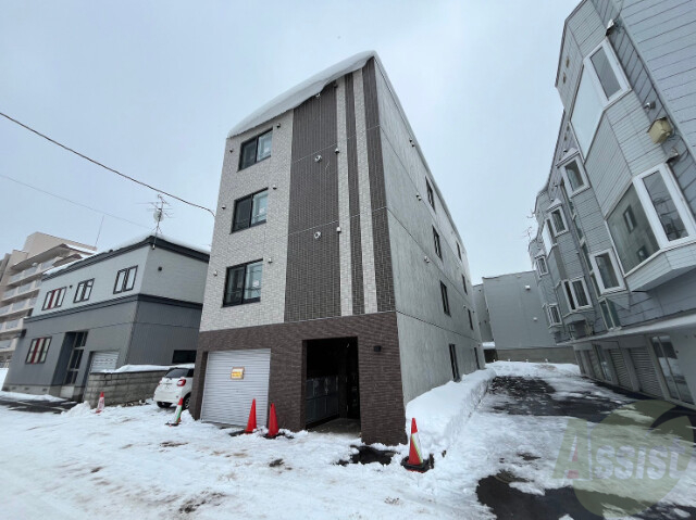 建物外観　札幌市白石区中央１条「クレスト白石中央」