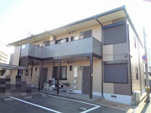 建物外観　積水ハウス施工の賃貸住宅「シャーメゾン」です