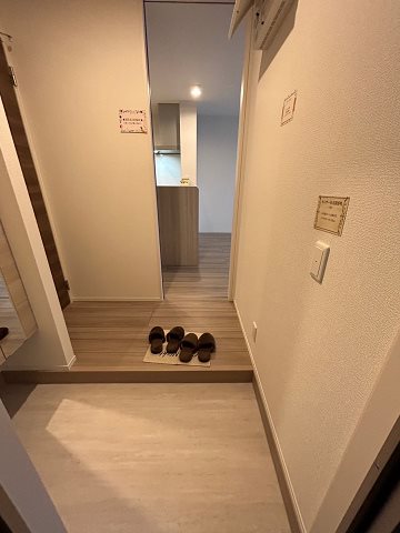 玄関　毎日通る玄関はこちらです
