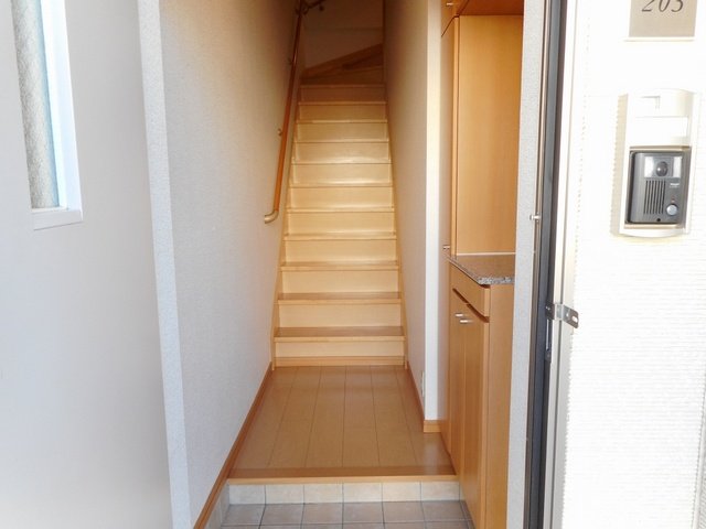 玄関　ゆったりとした玄関です
