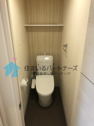 トイレ　ゆったりとした空間のトイレです