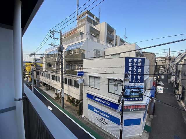 眺望　退去後写真