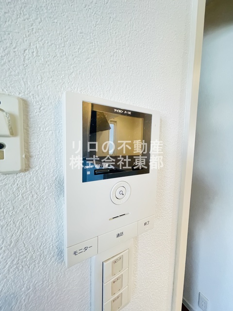 セキュリティ　訪問者が一目で分かるＴＶモニタ付インターホンです！