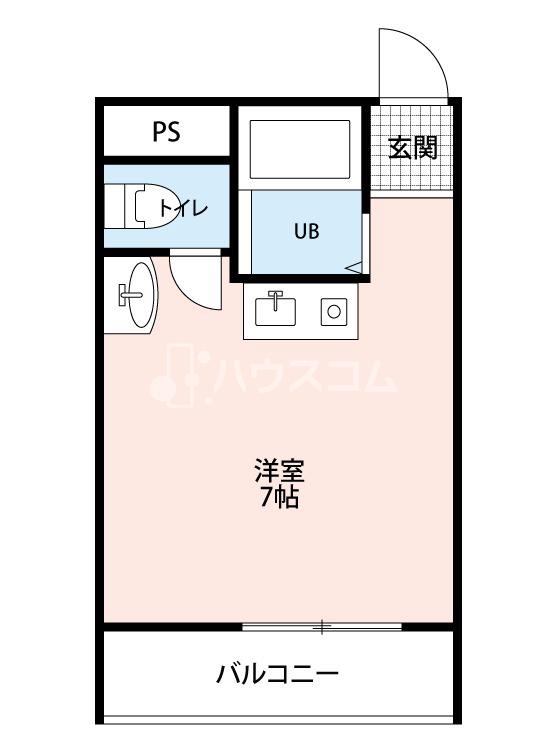 忍ケ丘マンションの間取り写真