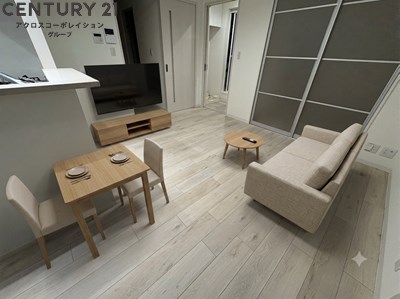 居室・リビング　画像中の家具はAIにより配置加工しているため、付属しません。