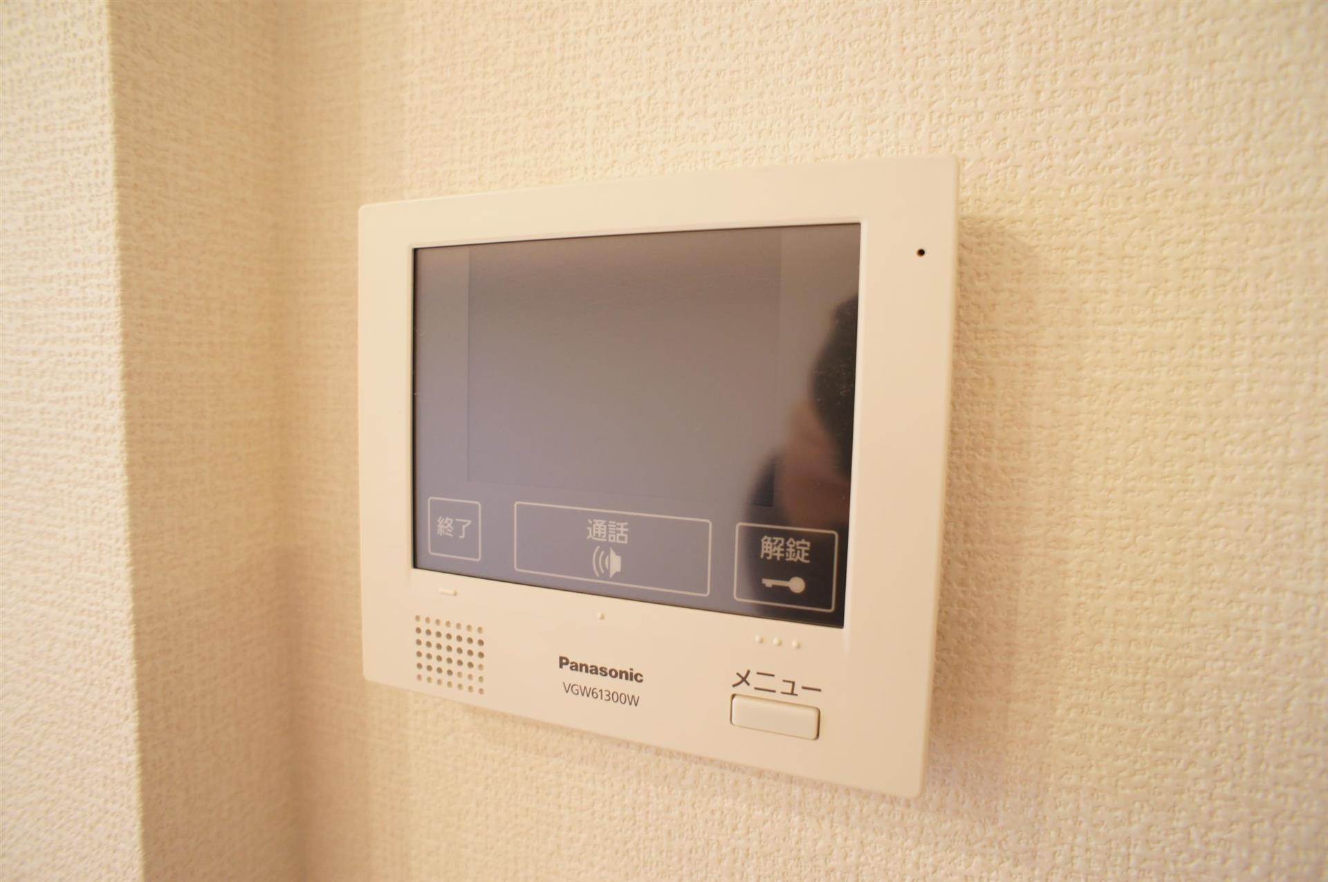 セキュリティ　モニタ付インターホン