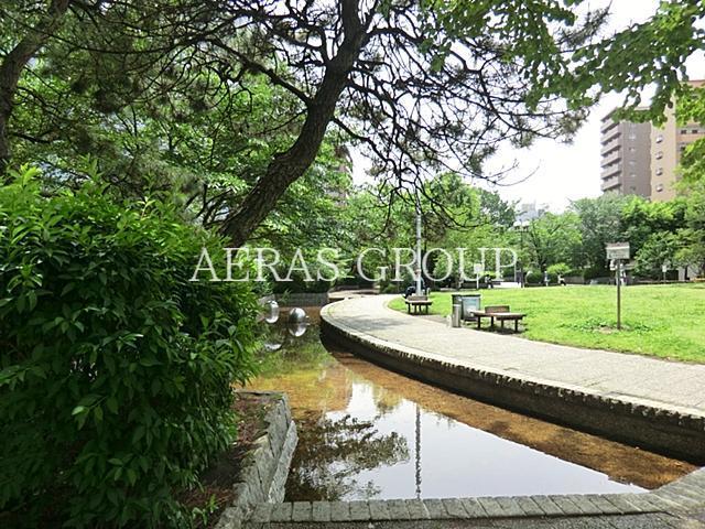 公園　築地川公園（公園）まで298m