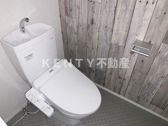 トイレ　ゆったりとした空間のトイレです