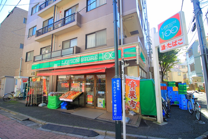 コンビニ　ローソンストア100　南常盤台１丁目店（コンビニ）まで205m