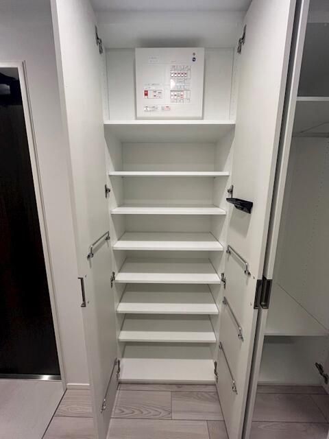 収納　十分な収納スペースがあります