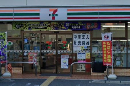 コンビニ　セブンイレブン 大阪野田3丁目店（コンビニ）まで155m