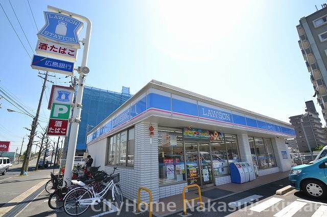 コンビニ　ローソン広島東原2丁目店（コンビニ）まで173m