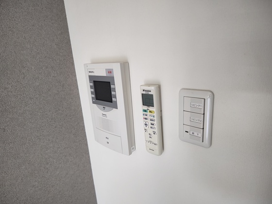 セキュリティ　※別部屋の写真です