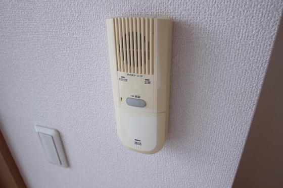 セキュリティ　※別部屋の写真です