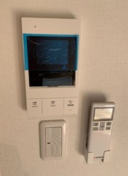 セキュリティ　※別部屋参考写真