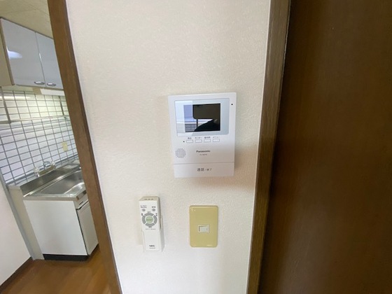 セキュリティ　※別部屋の写真です