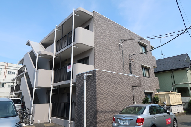 建物外観　都市ガス利用のマンションです♪