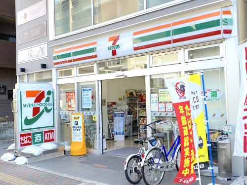 コンビニ　セブンイレブン 堺中百舌鳥駅北口店（コンビニ）まで117m