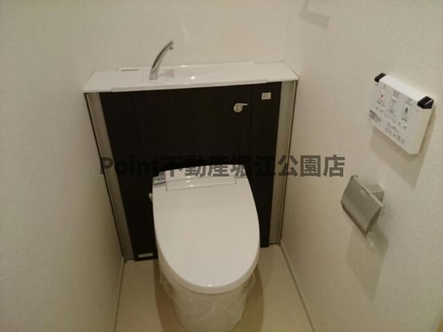 地下鉄谷町線 天神橋筋六丁目駅 徒歩7分 9階建 築11年のトイレ写真