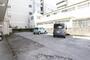 駐車場　駐車場に車を止められます